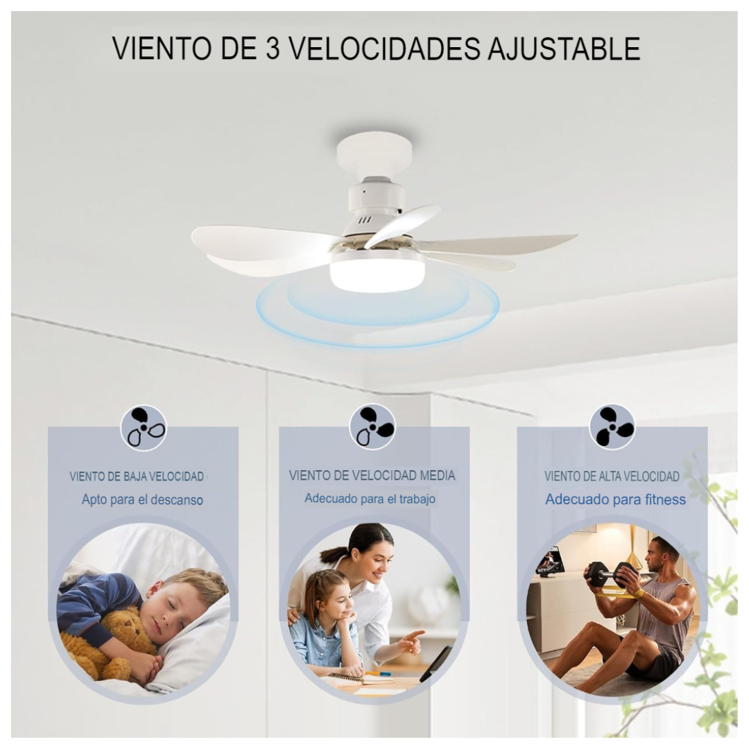 Ampolletaventilador De Techocontrol